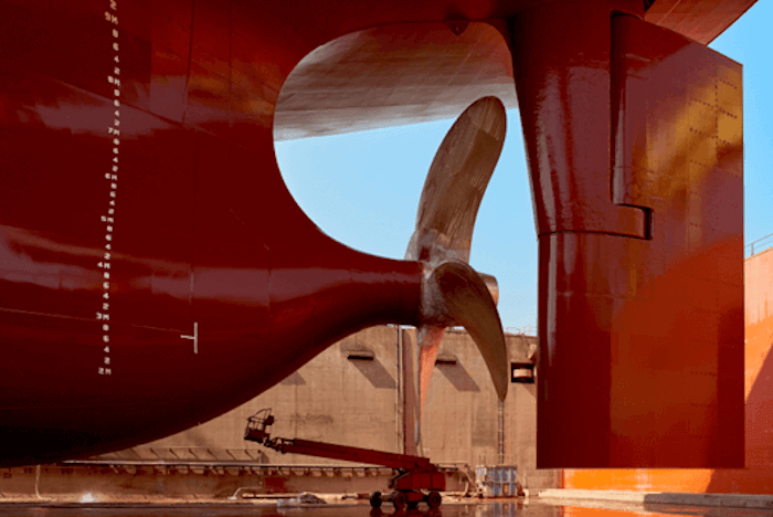 Semi Spade Rudder