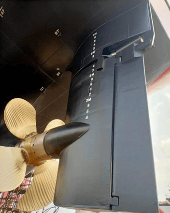 Full Spade Rudder with Flap