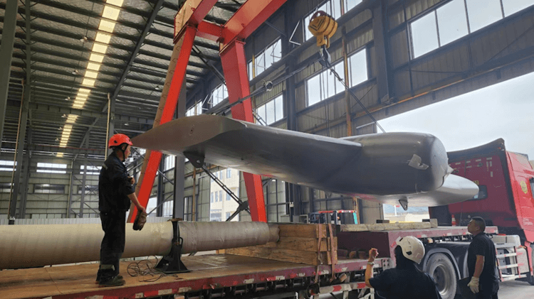 A 36sqm EMPRESS Rudder System from 10 Rudder Systems successful produced and delivered to Mawei Shipyard