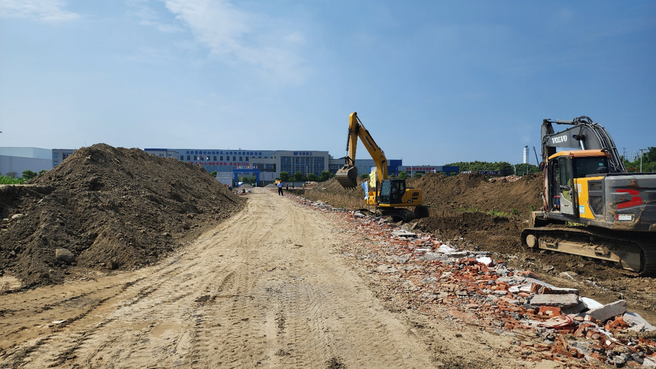 we have begun construction of our new own production facility on 28,000 square meters own land